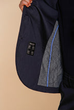 Da Vinci Travel Blazer Herren aus technischem Travel-Stretch Satin