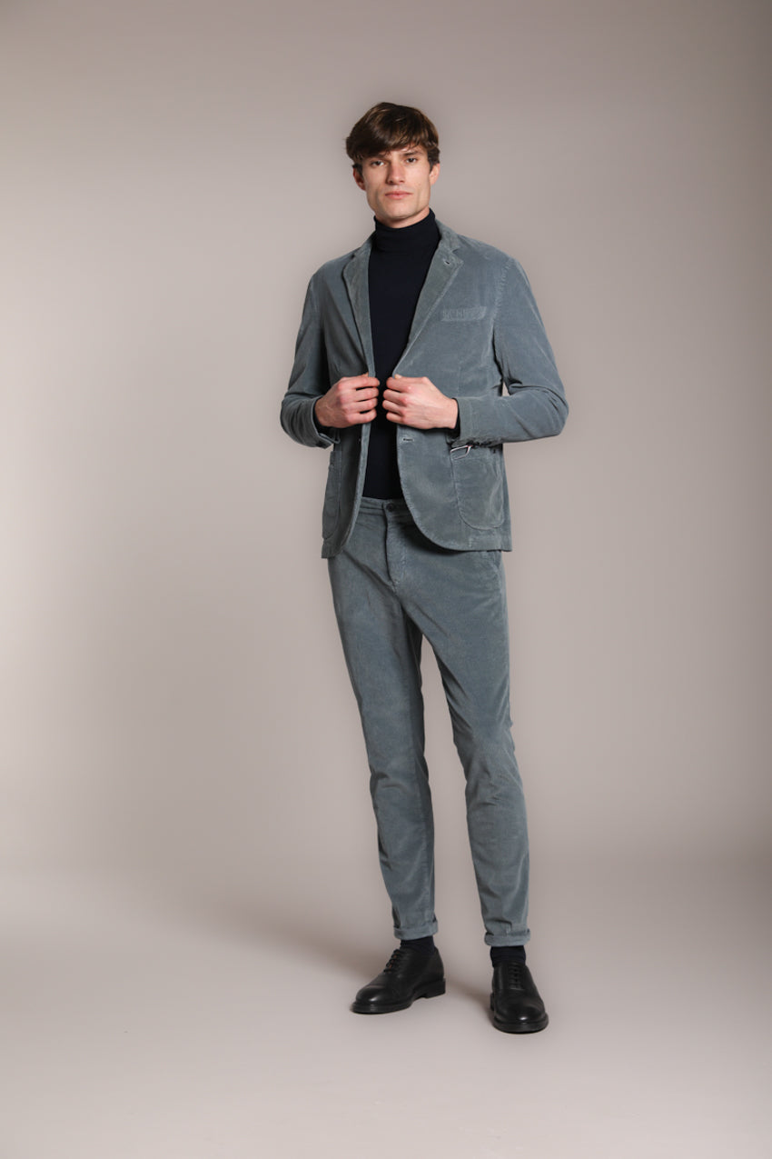 Da Vinci blazer homme en velours côtelé 500 raies