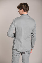 Foto 4 Da Vinci blazer uomo in gabardina stretch