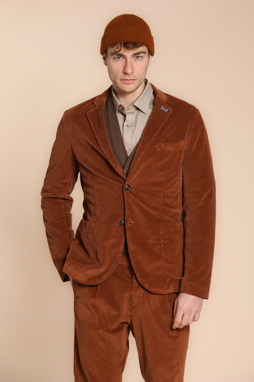 Foto 1 Da Vinci blazer uomo in velluto 500 righe