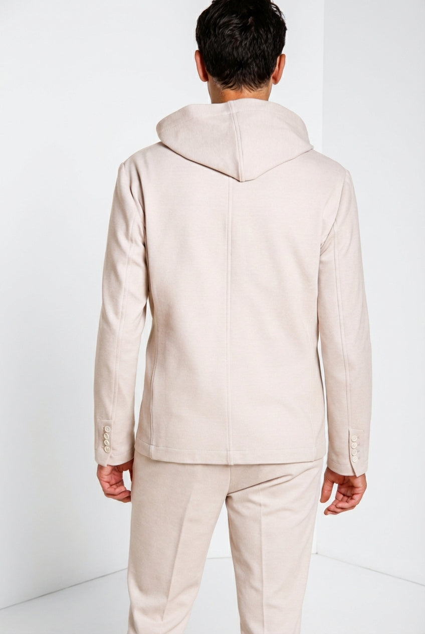 Da Vinci Golf men's blazer in stretch piqué jersey