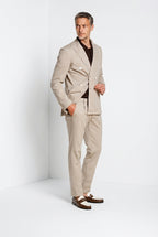 Golf men's double-breasted blazer in jersey