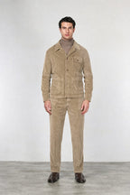 Work Jacket overshirt uomo in velluto a costa larga