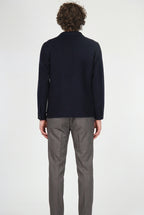California Field Jacket für Herren aus Wolle mit Glencheck-Muster