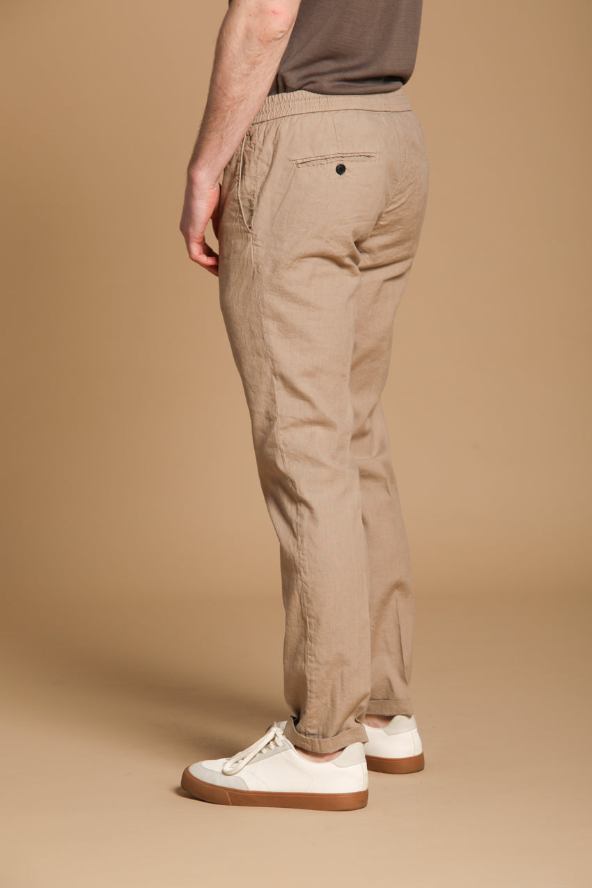 New York Sack pantalon chino homme en lin et coton léger Regular Fit