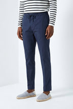 New York Sack pantalon chino jogger homme en toile parachute lyocell et coton regular fit