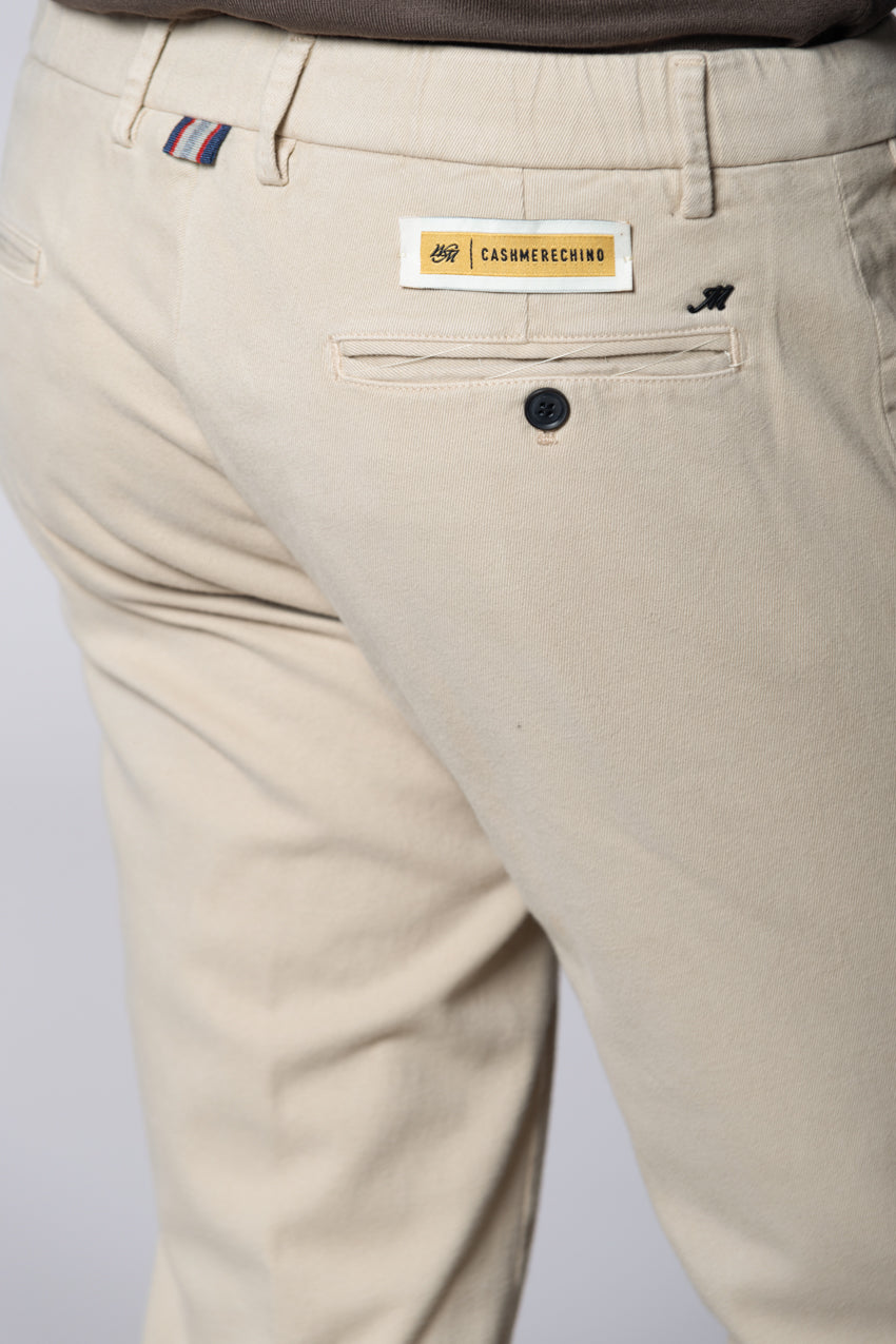 New York String pantalon chino jogger homme en coton cachemire regular fit