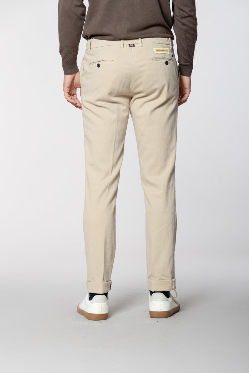 New York String pantalon chino jogger homme en coton cachemire regular fit