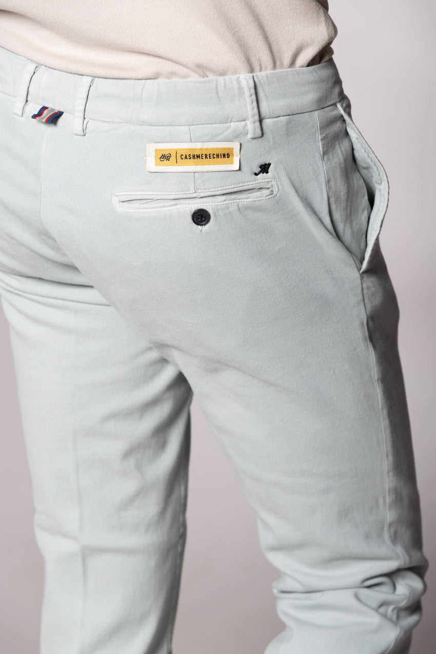 New York String pantalon chino jogger homme en coton cachemire regular fit