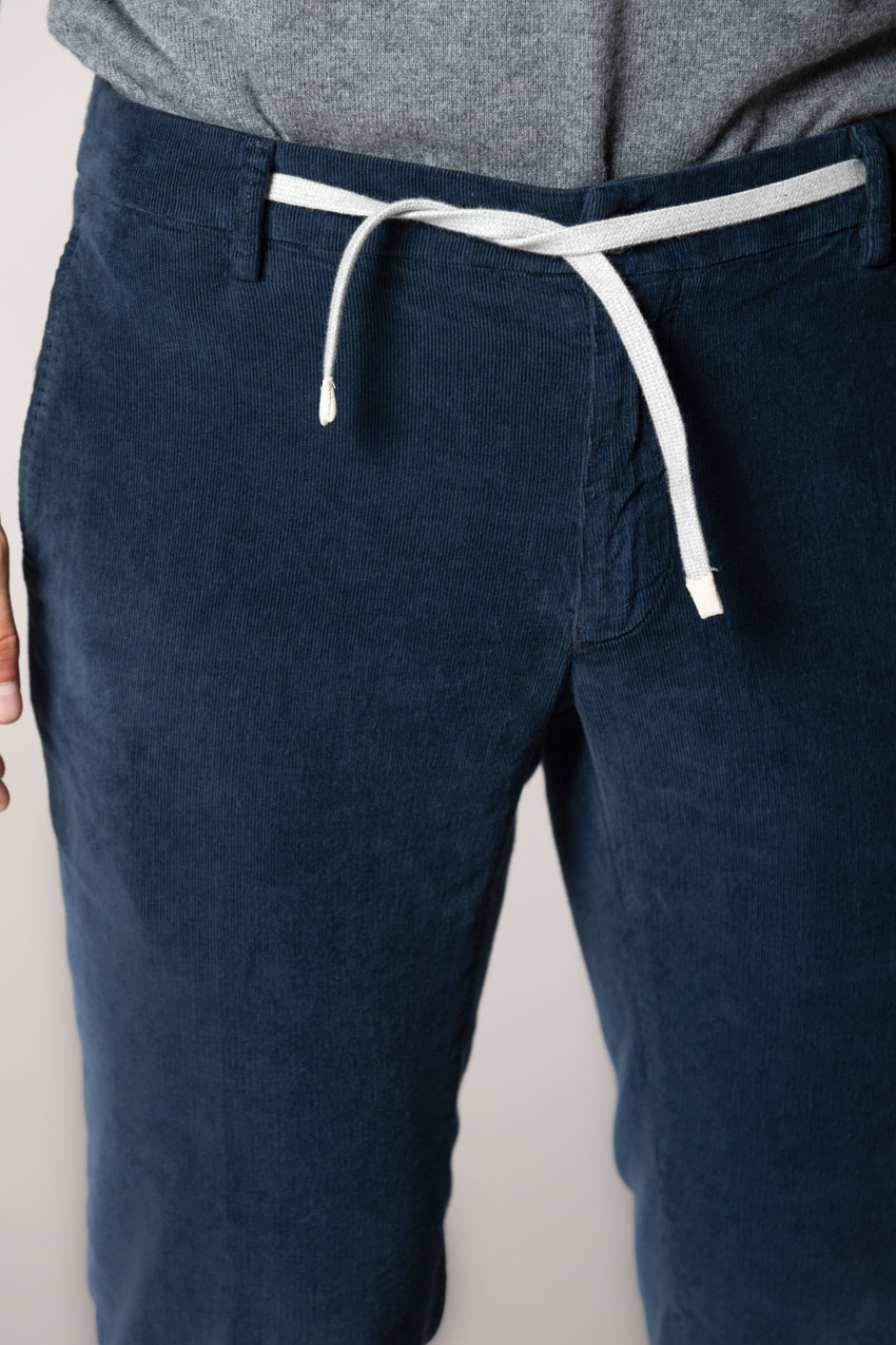 New York String pantalon chino jogger homme en velours 1500 côtes regular fit