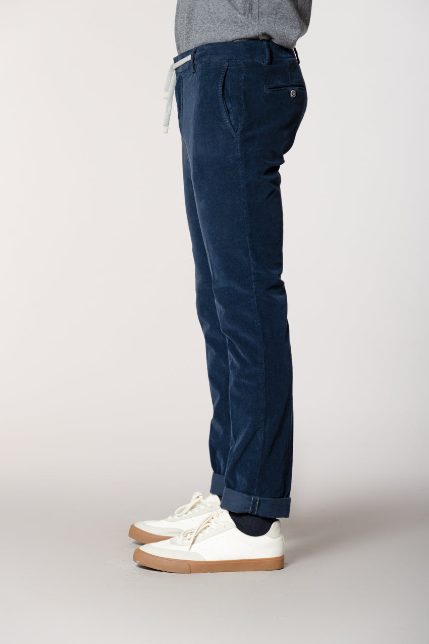 New York String pantalon chino jogger homme en velours 1500 côtes regular fit