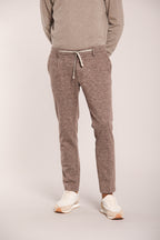 Foto 1 New York 1 Pinces City String pantalone chino uomo in jersey resca regular fit