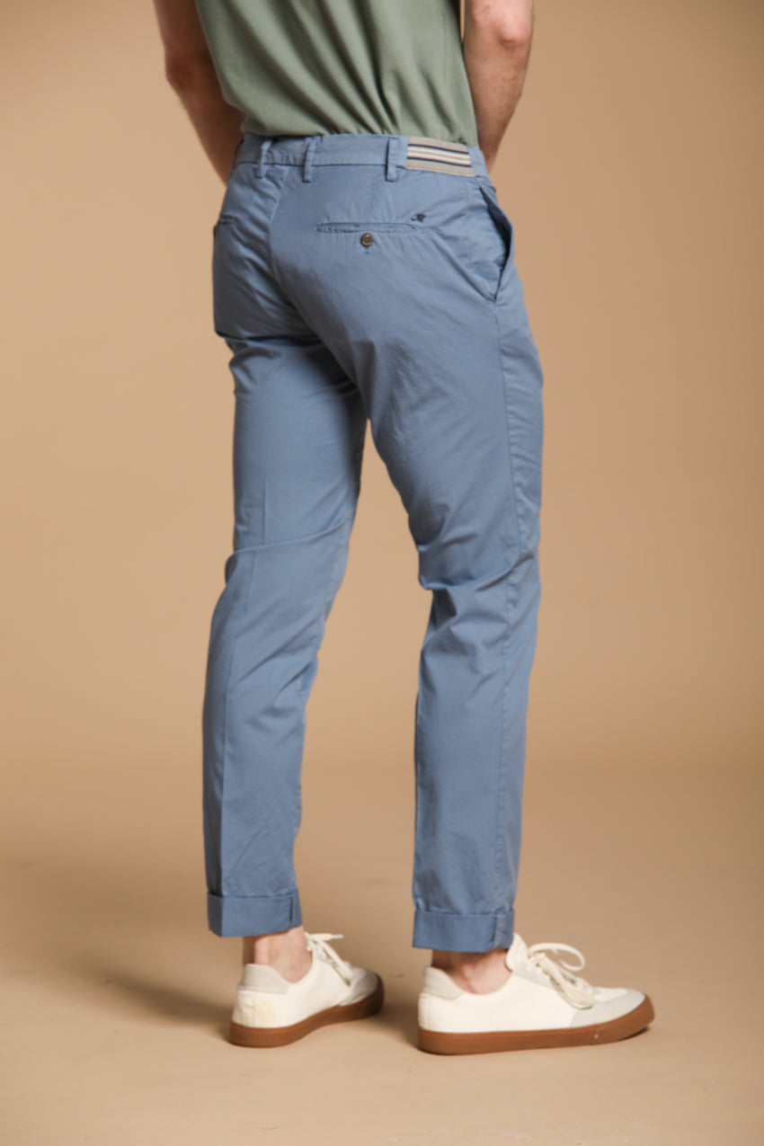 New York Side Elax men's chino jogger pants in pima cotton regular fit