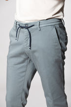 Milano Jogger Travel pantalone chino uomo in jersey active 4.0 extra slim fit