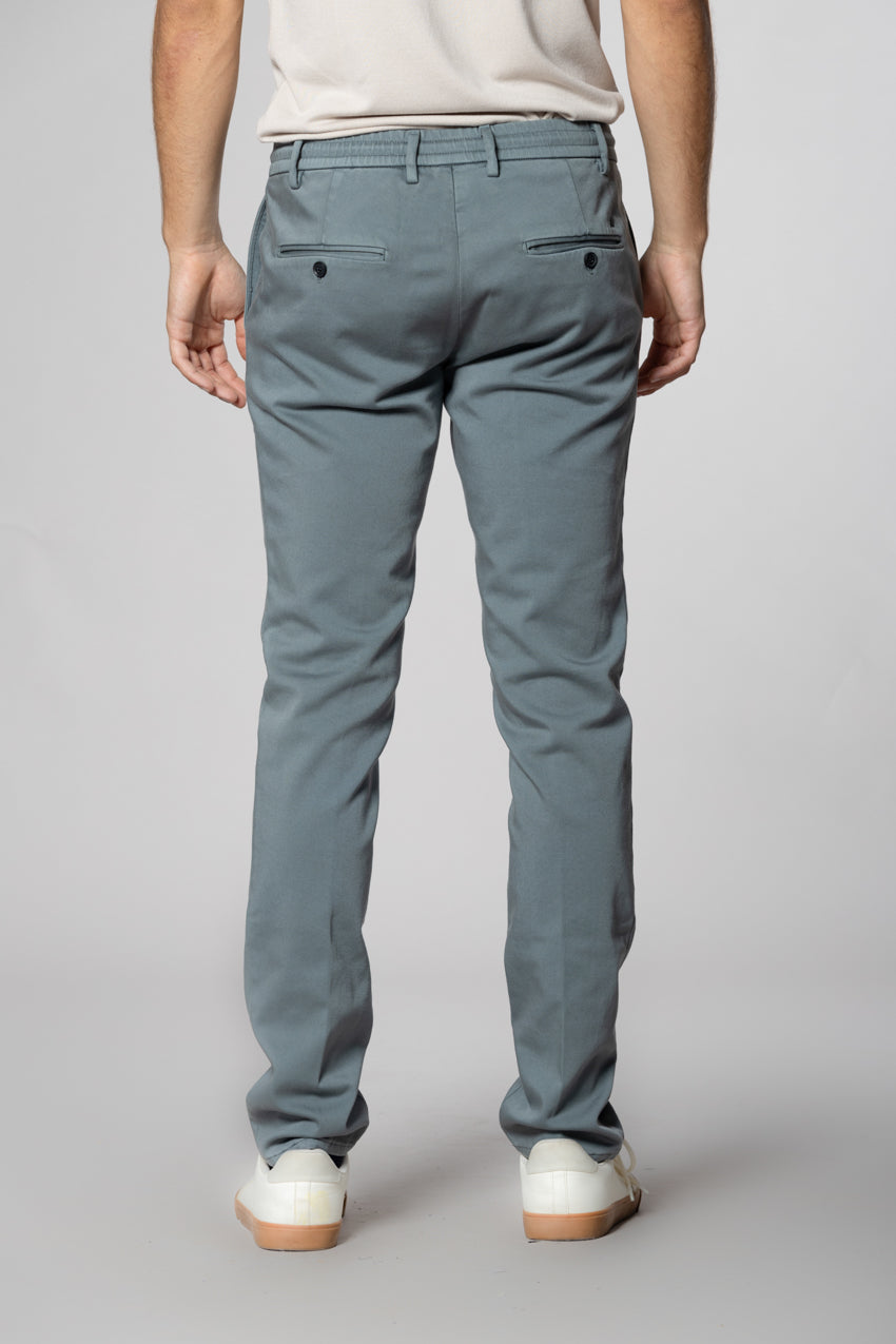 Milano Jogger Travel pantalone chino uomo in jersey active 4.0 extra slim fit