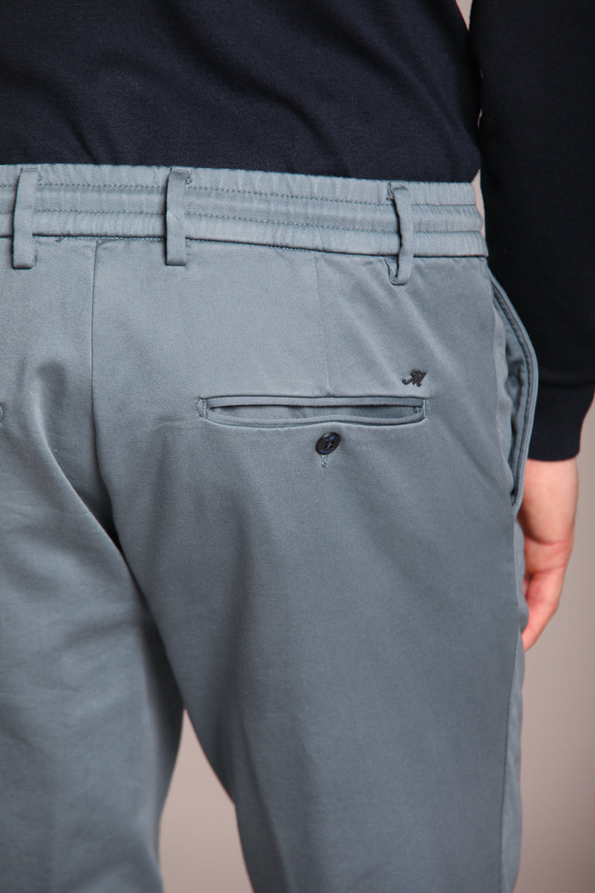 Foto 2 Milano Jogger Travel pantalone chino uomo in jersey active 4.0 extra slim fit