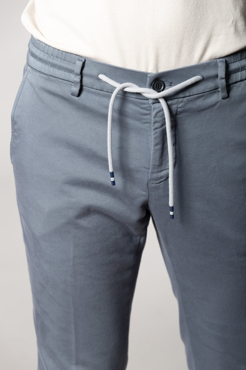 Milano Jogger Travel pantalone chino uomo in jersey active 4.0 extra slim fit