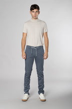 Milano Jogger Travel pantalone chino uomo in jersey active 4.0 extra slim fit