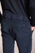 Foto 2 Milano Jogger pantalone chino uomo in velluto 500 righe extra slim fit