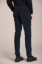 Foto 4 Milano Jogger pantalone chino uomo in velluto 500 righe extra slim fit