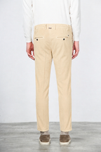 Milano Jogger men’s chino pants in 500-wale corduroy extra slim fit