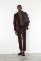 Milano Jogger men’s chino pants in 500-wale corduroy, extra slim fit