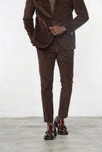 Milano Jogger men’s chino pants in 500-wale corduroy, extra slim fit