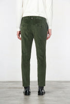 Milano Jogger pantalone chino uomo in velluto 500 righe extra slim fit