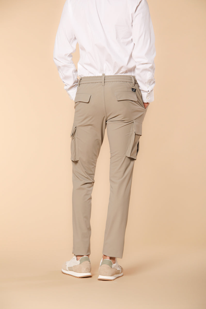 Chile Jogger pantalon cargo homme en jersey supertechnique Extra Slim fit