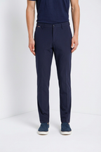 Milano Dynamic pantalon chino jogger homme en jersey super technique extra slim fit