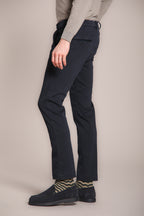 Foto 4 Torino Travel pantalone chino uomo in jersey active slim fit
