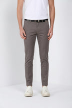 Torino Travel pantalone chino uomo in raso tecnico travel stretch slim fit
