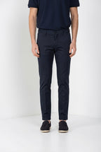 Torino Travel pantalone chino uomo in raso tecnico travel stretch slim fit