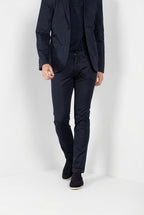 Torino Travel pantalone chino uomo in raso tecnico travel stretch slim fit