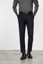 Torino Jog Chinohose für Herren aus Flanell-Jersey mit slim fit
