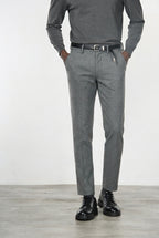 Torino Jog pantalone chino uomo in jersey flanella slim fit
