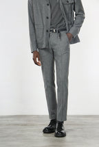 Torino Jog pantalone chino uomo in jersey flanella slim fit