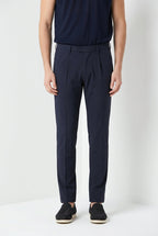 Torino 1 Pinces Dynamic pantalon chino jogger homme en jersey super technique slim fit