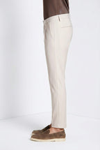 Torino 1 Pinces Dynamic pantalon chino jogger homme en jersey super technique slim fit