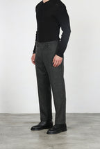 Chelsea men’s chino pants in flannel jersey with relaxed fit