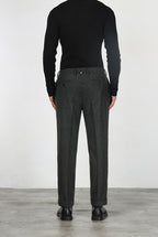 Chelsea men’s chino pants in flannel jersey with relaxed fit