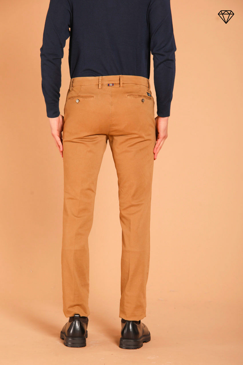 New York men's chino pants in gabardine stretch regular fit ①