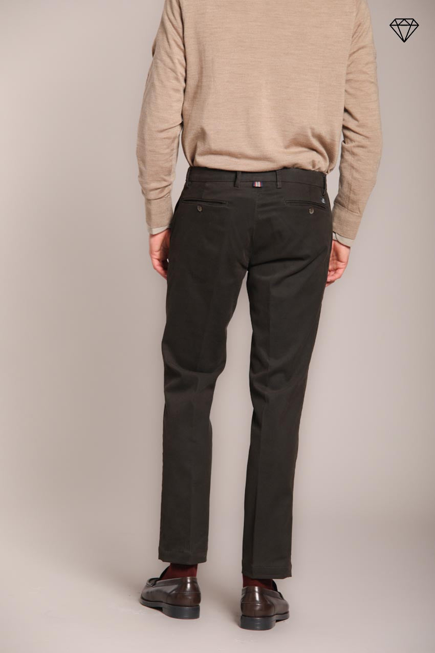 New York men's chino pants in stretch gabardine regular fit ①