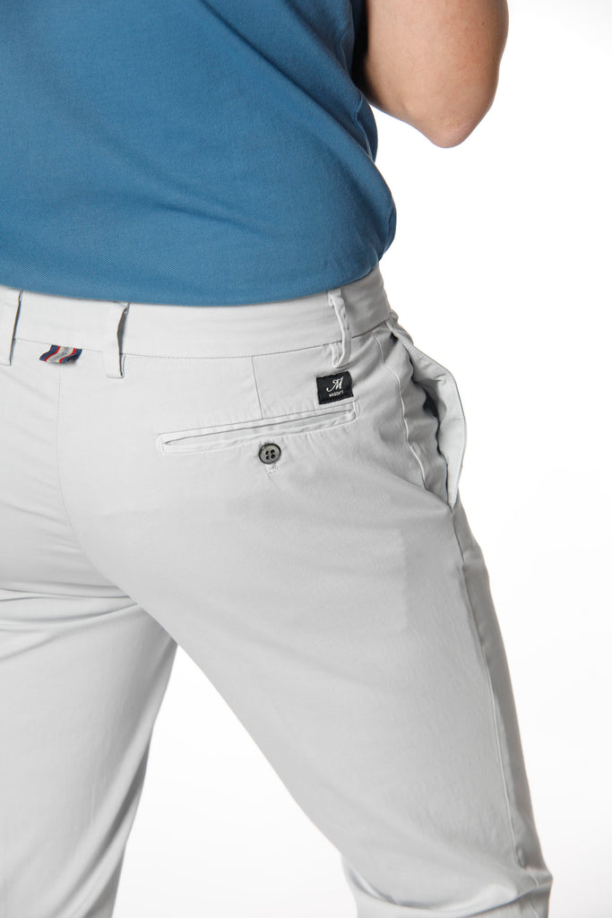 image 4 of Mason's New york model satin men's chino pants 
