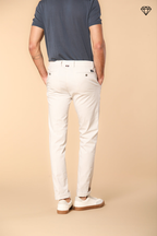 New York pantalon chino homme en satin stretch regular fit ①