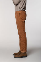 New York pantalone chino uomo in velluto 1000 righe regular fit