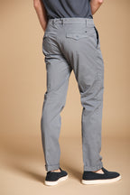 New York City pantalon chino homme en twill de coton pima léger stretch regular fit 
