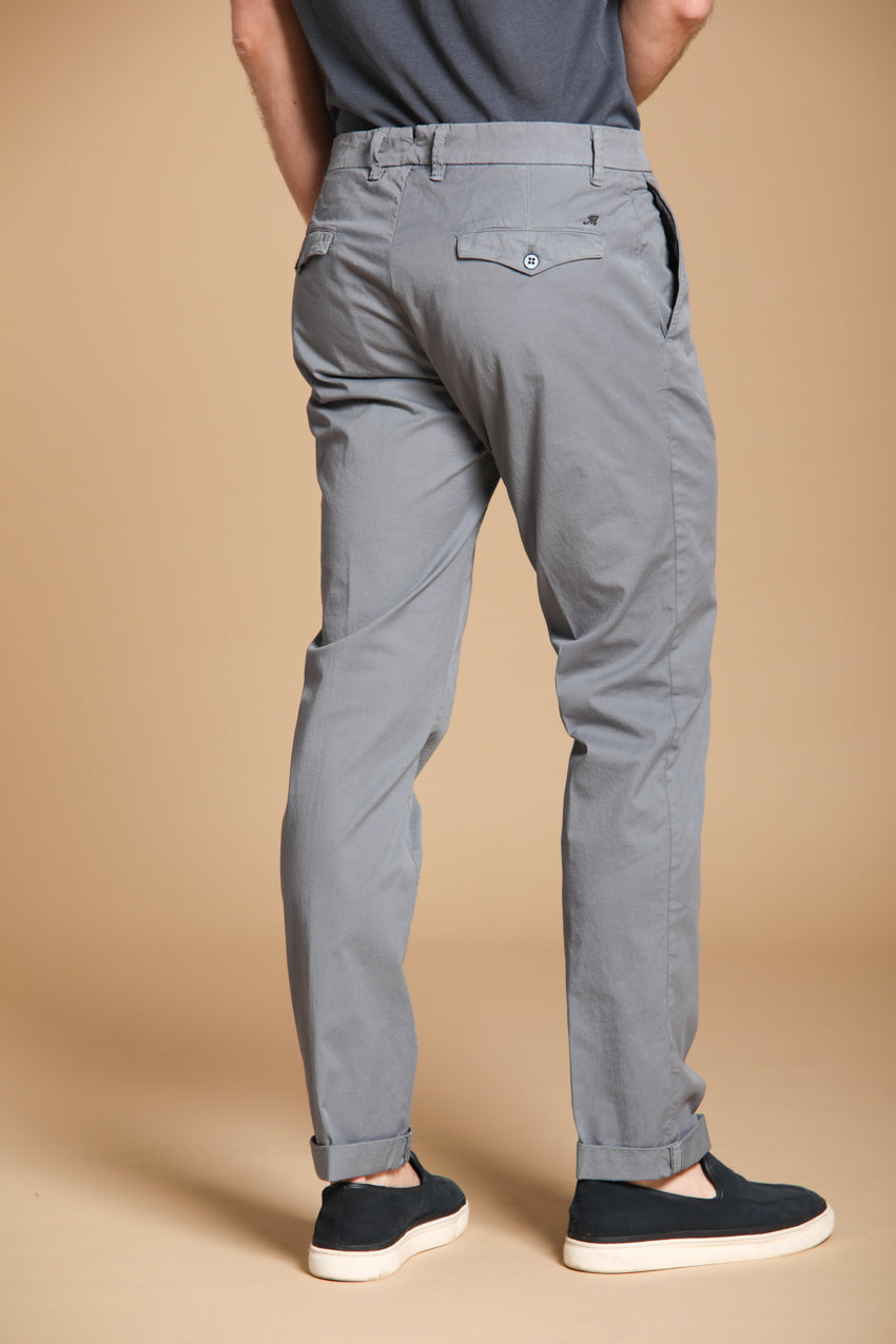 New York City pantalon chino homme en twill de coton pima léger stretch regular fit 