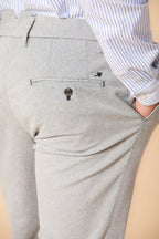 New York Maßgeschneiderte  Herren Chino Hose aus Baumwoll-Cover-Twisted-Faden Regular Fit