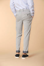 New York Maßgeschneiderte  Herren Chino Hose aus Baumwoll-Cover-Twisted-Faden Regular Fit